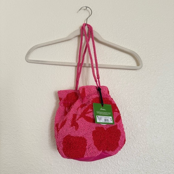 Kate Spade x Target Beaded Drawstring Bucket Bag - Picture 2 of 10